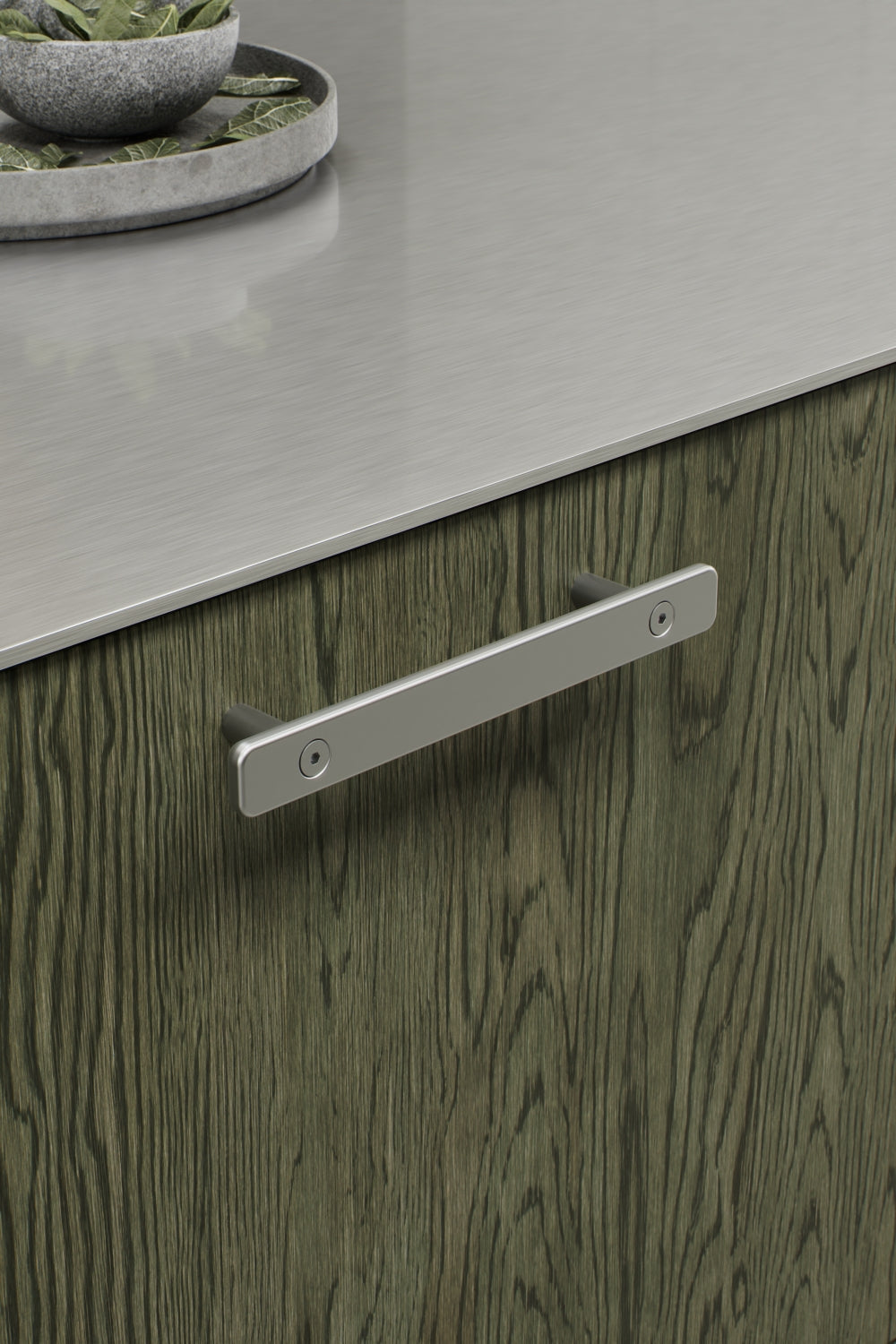 Furnipart Tool greb Inox look 128mm