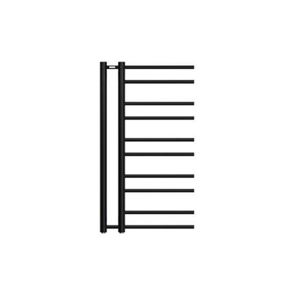 Mileto designradiator 950x500mm mat sort