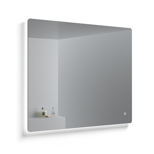 Spejl med stemningsbelysning, 1000x800mm