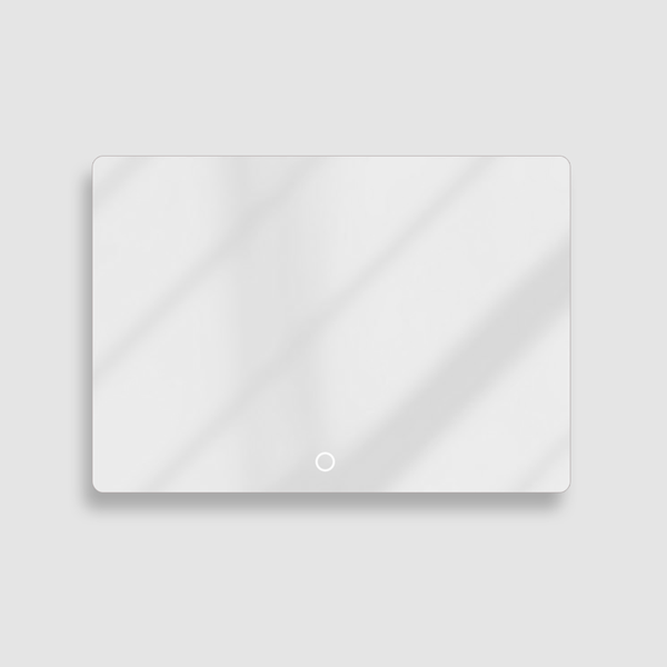 Spejl med stemningsbelysning, 1000x800mm