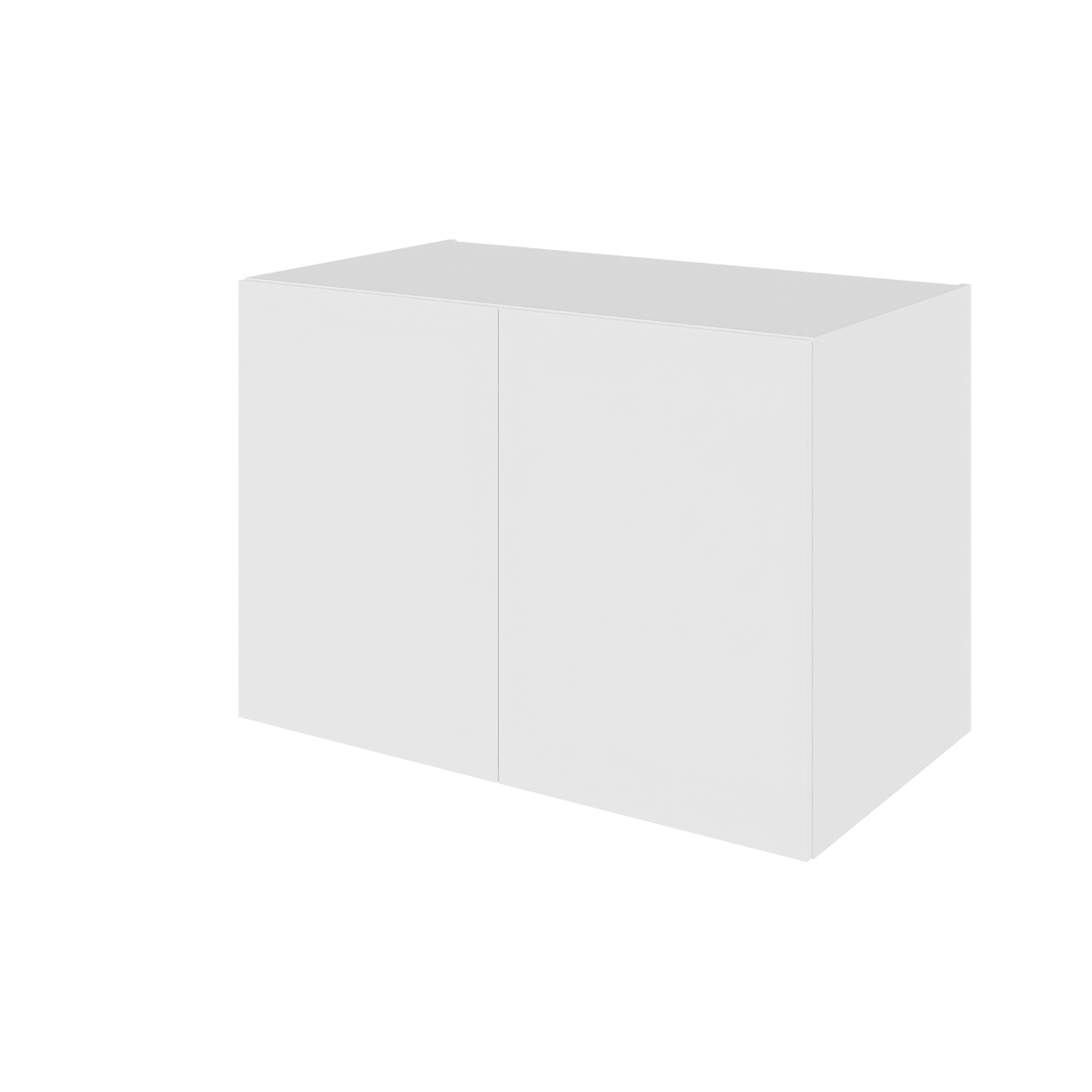 Multi-Living Køkken hyldeskab i Hvid Front H: 70,4 cm D: 60,0 cm - 2 låger inklusiv 1 hylde - Bredde: 100 cm