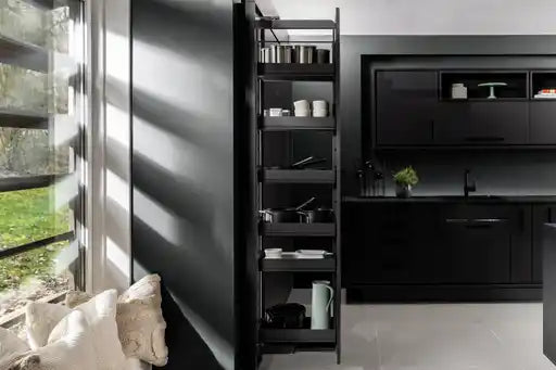 DISPENSA HØJSKAB 300MM ANTRAZIT 1800-2200MM