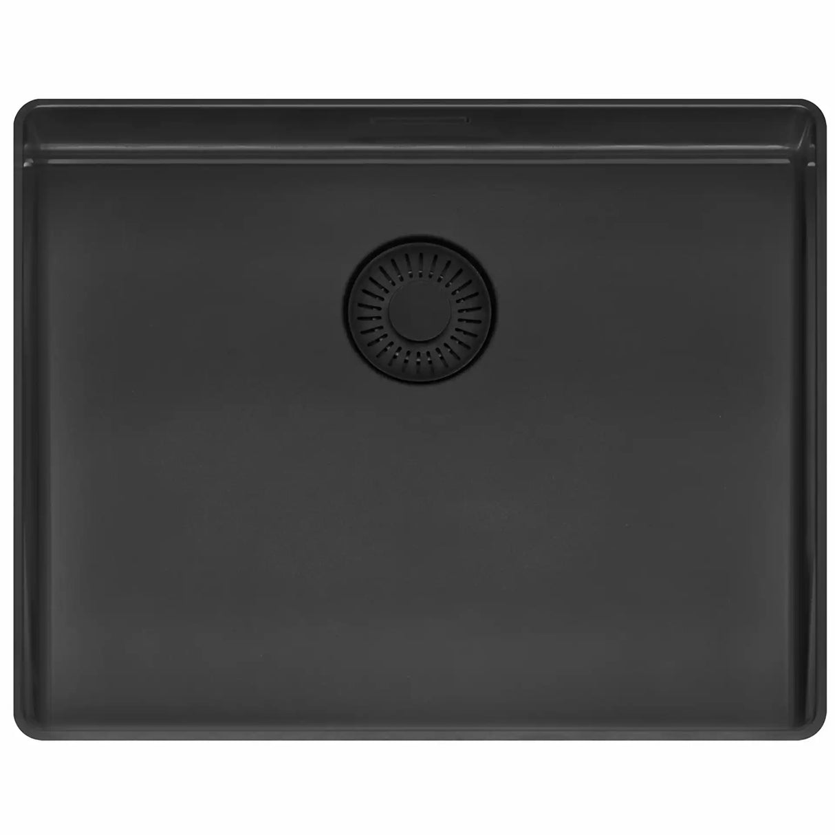 New York 50x40 comfort SLIM køkkenvask, PVD matsort