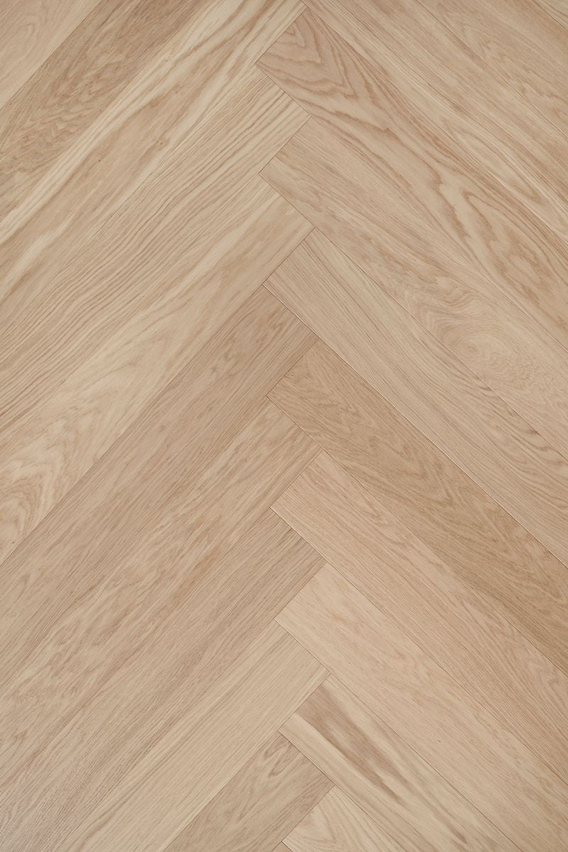 Timberman Eg Prime Innoplank Sildeben Trægulv Matlak hvid 10x135x810 - 147110