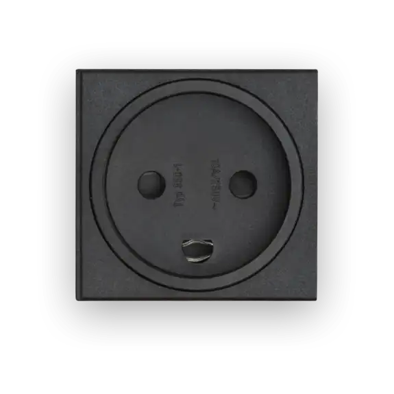 EL-TÅRN med 3 danske stik – Aluminium