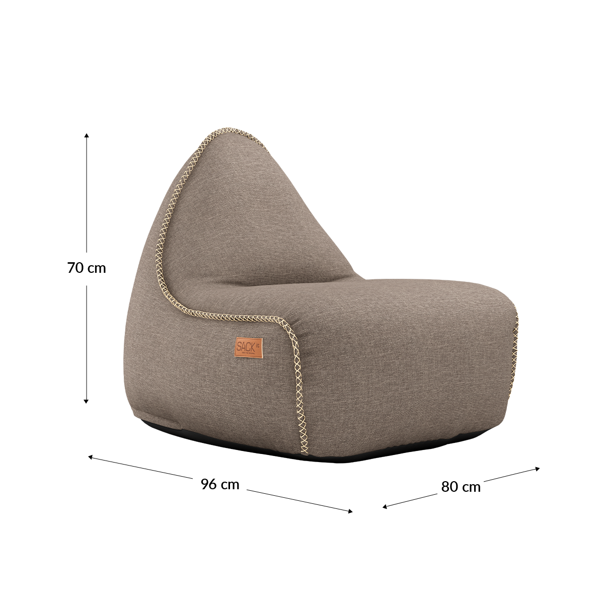 Cobana Lounge Chair Taupe