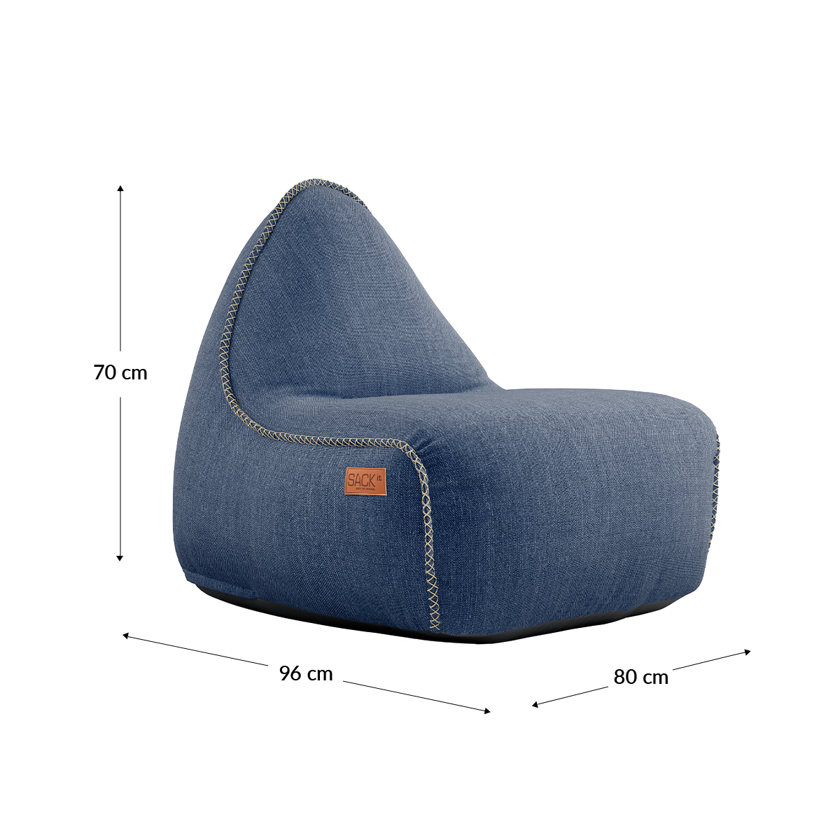 Cobana Lounge Chair Indigo