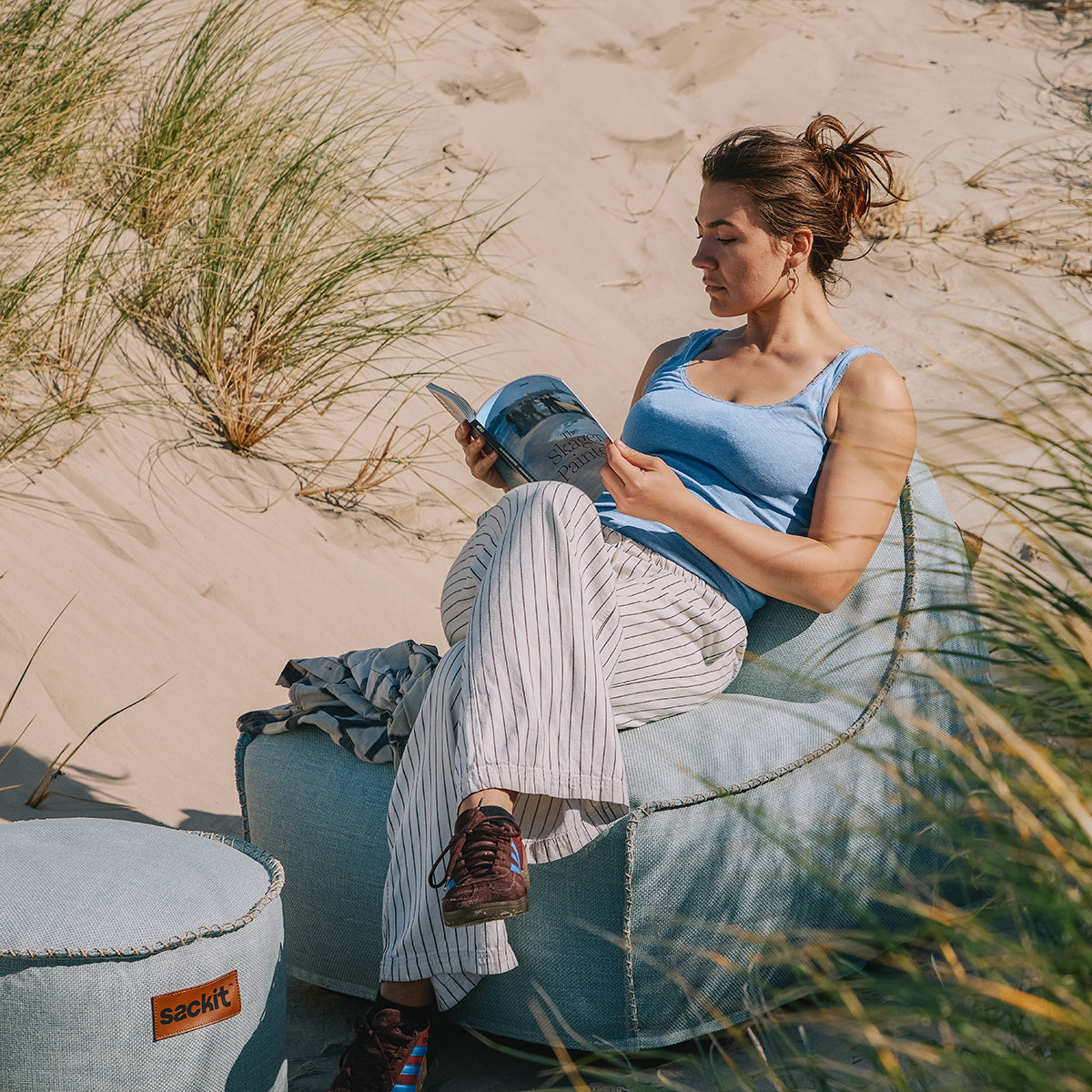 Cobana Lounge Chair Kirra Light Blue