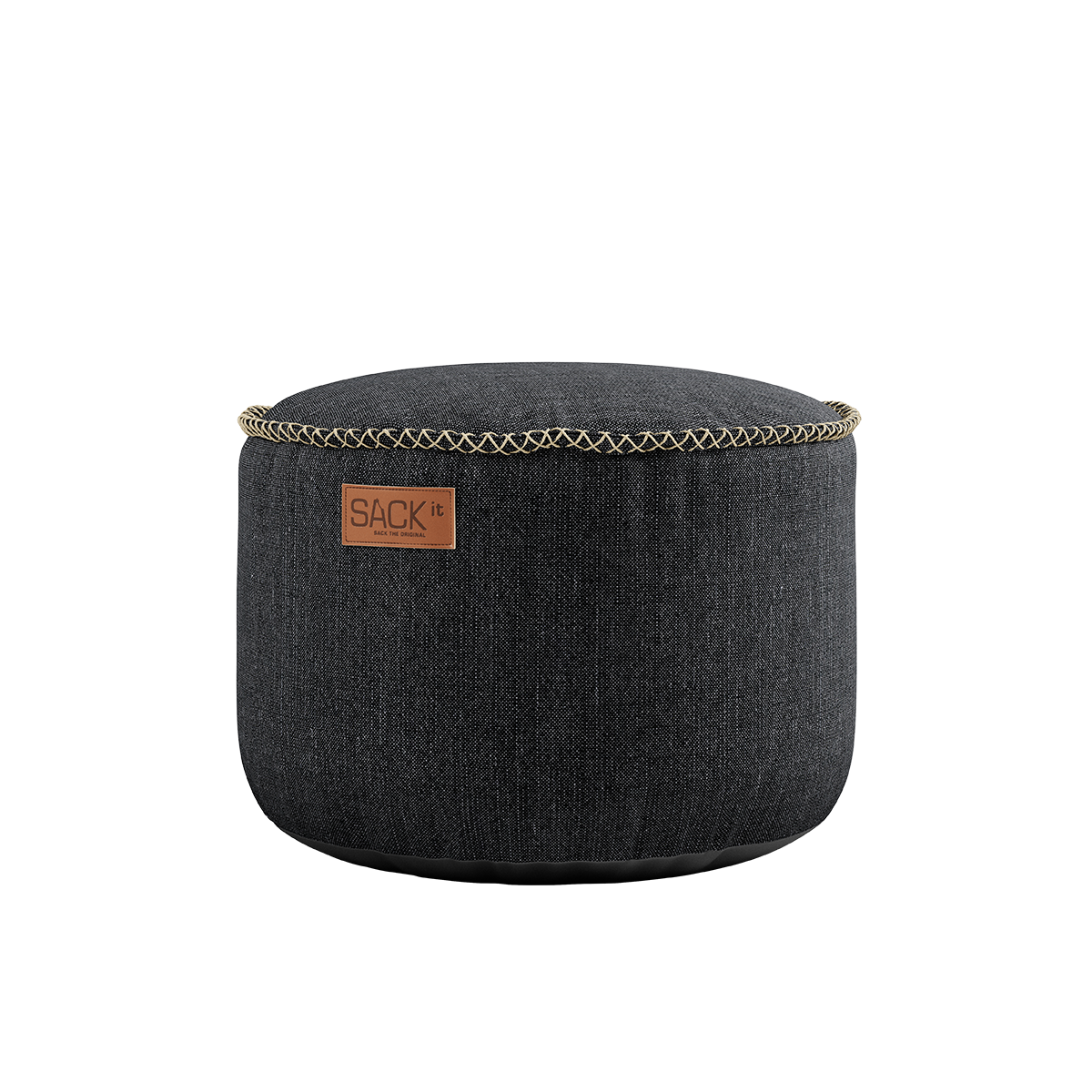 Cobana Pouf Black