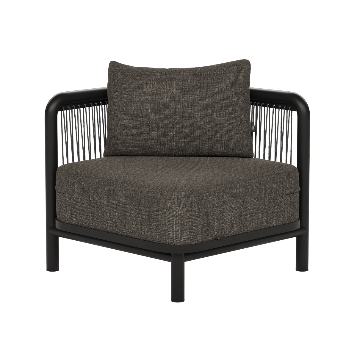 Kirra Lounge Sofa - Corner section Noir