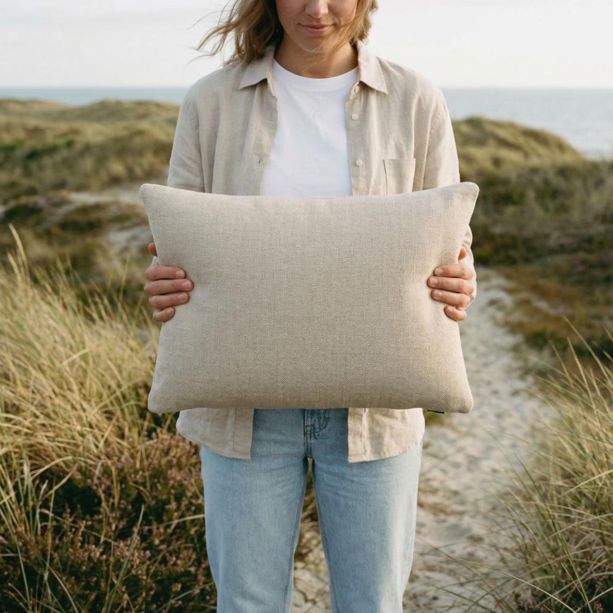 Outdoor Cushion Rectangular - Kirra Sand