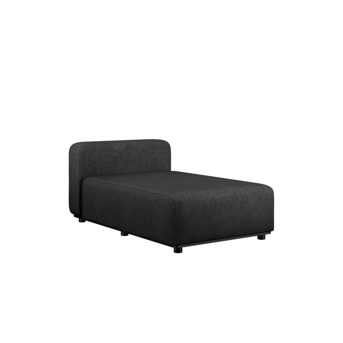 Cobana Lounge Sofa - Chaiselong Black