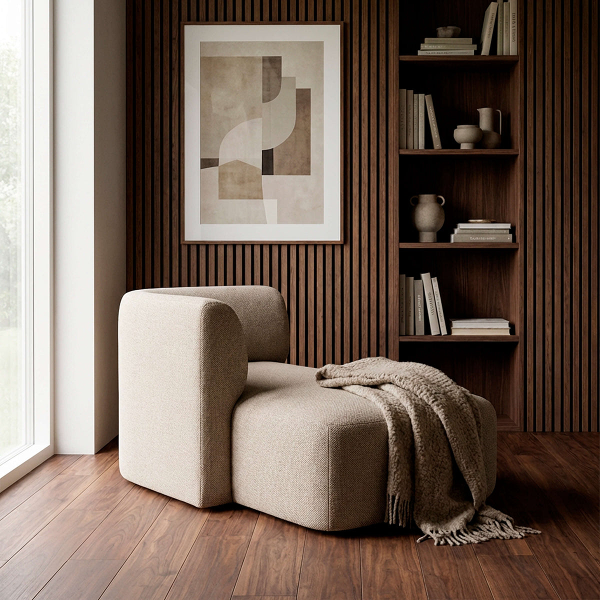 Fjord Sofa - Chaiselong Right Cosmo Beige