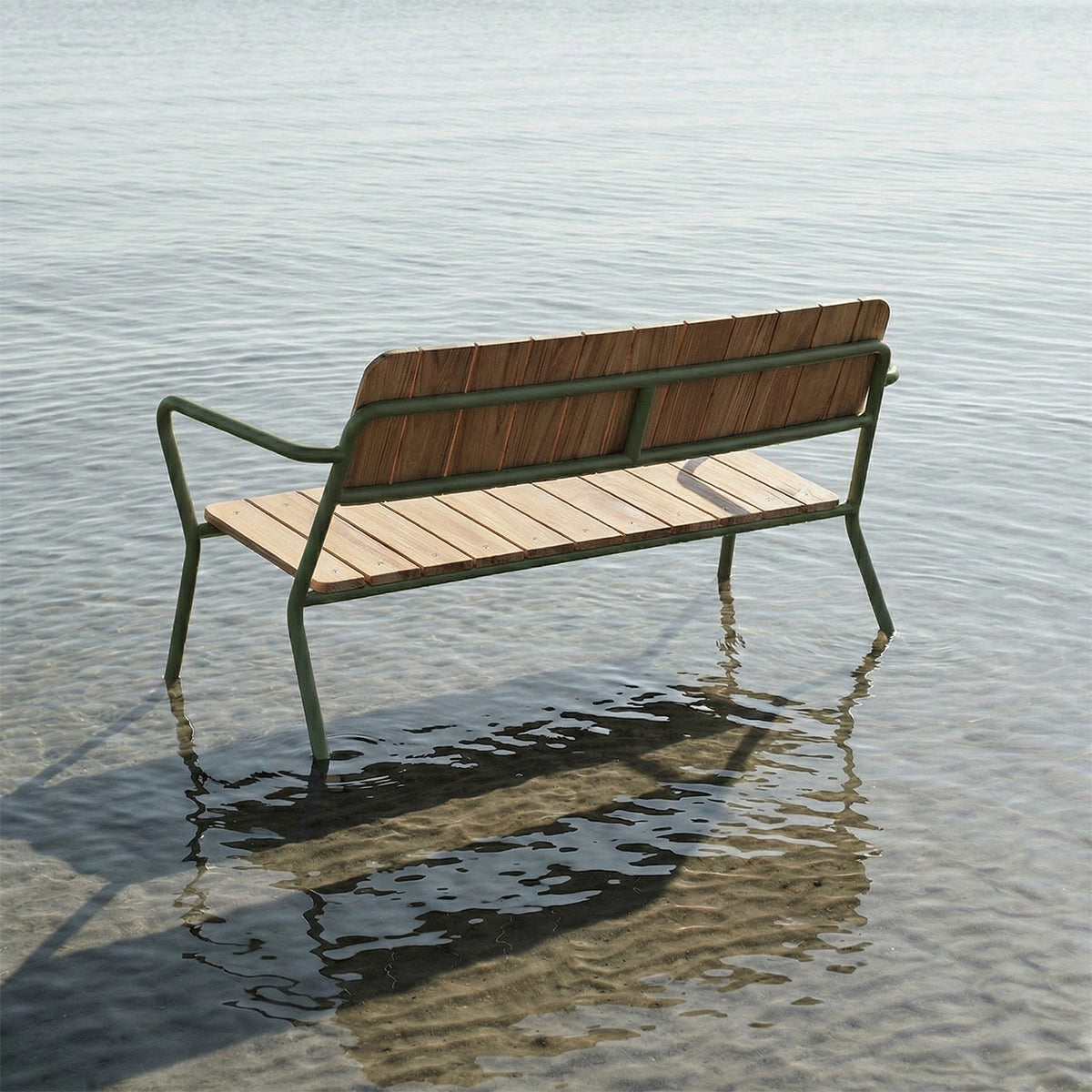 Kirra Patio Bench - Olive