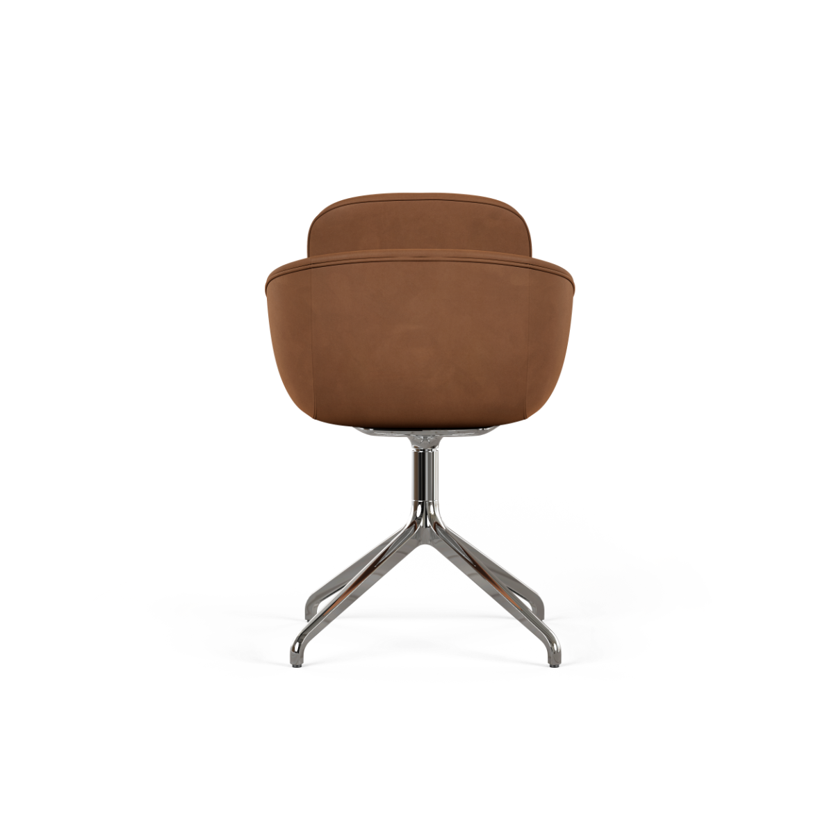 Chair no. One S2 Polished Swivel - Luna Walnut