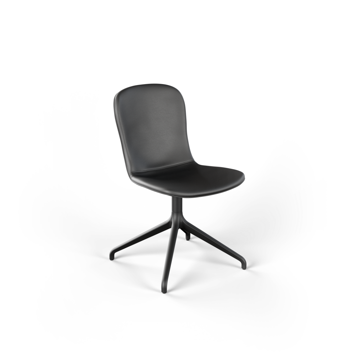 Chair no. One S1 Black Swivel - Terra Black