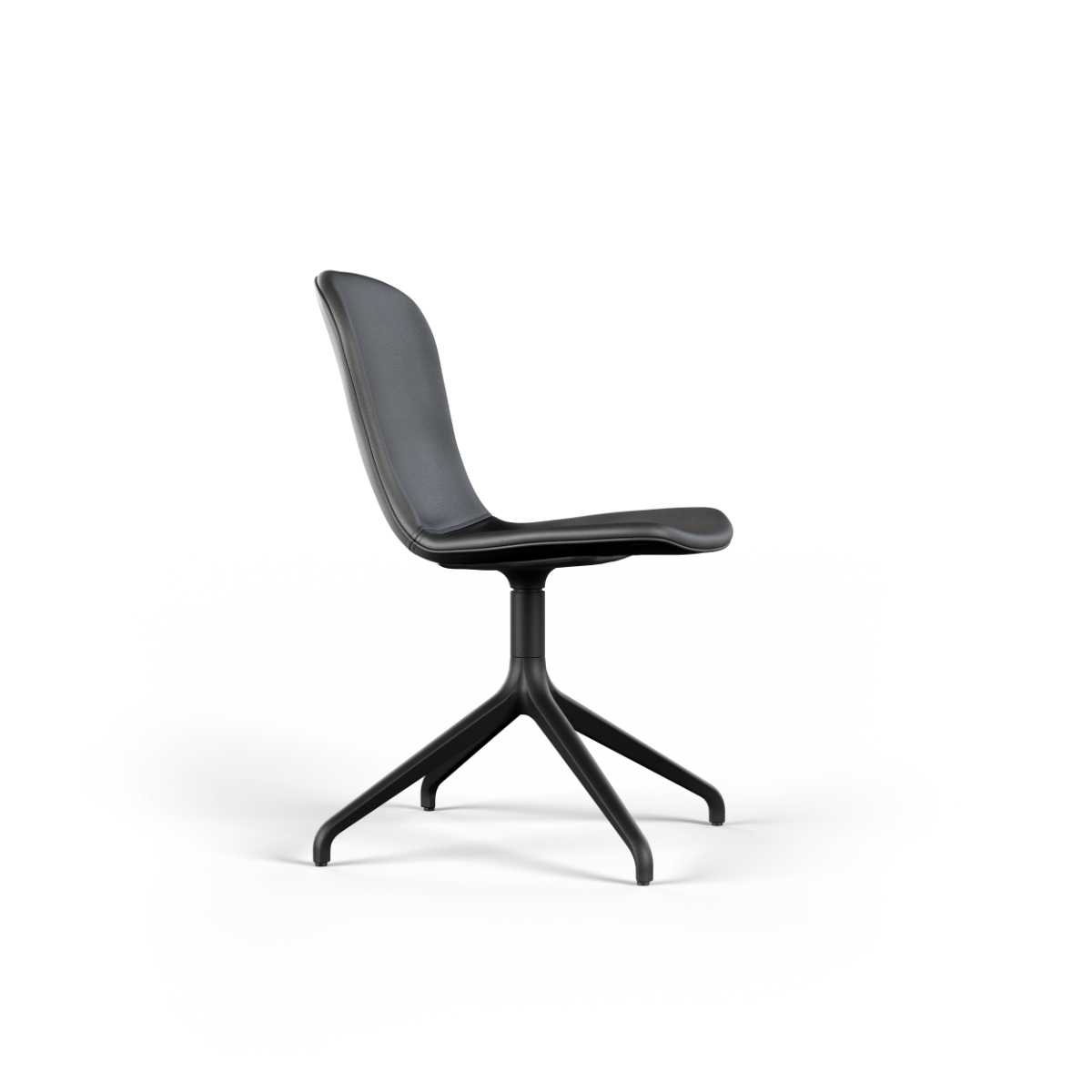 Chair no. One S1 Black Swivel - Terra Black