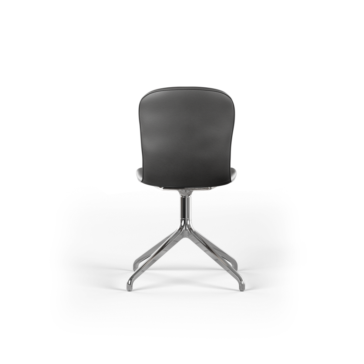 Chair no. One S1 Polished Swivel - Terra Black