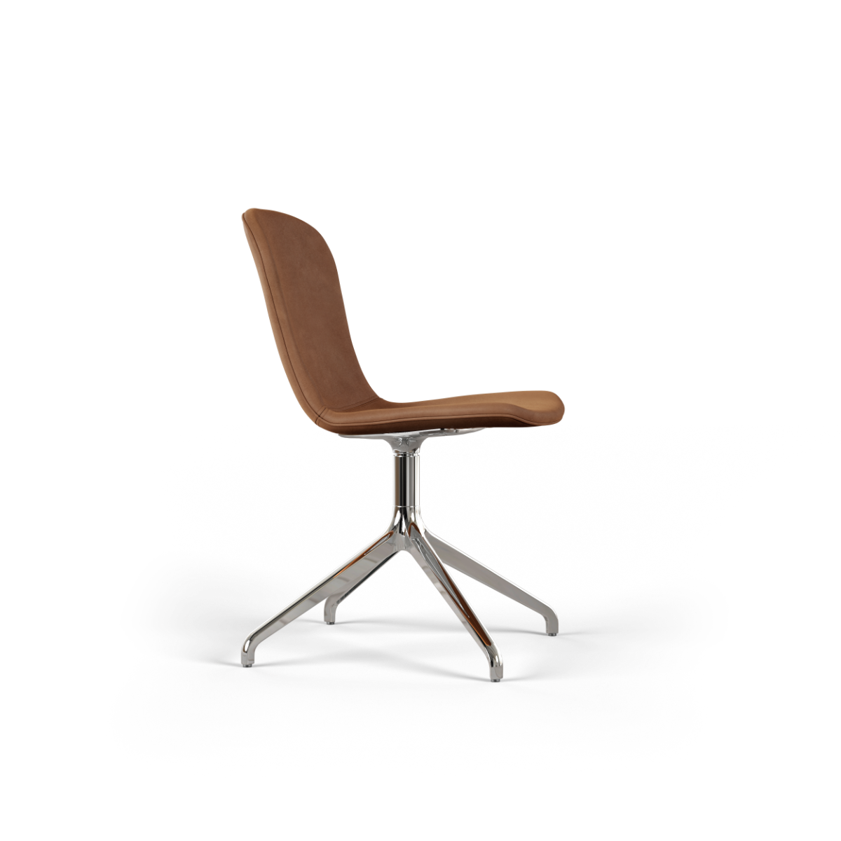 Chair no. One S1 Polished Swivel - Luna Walnut