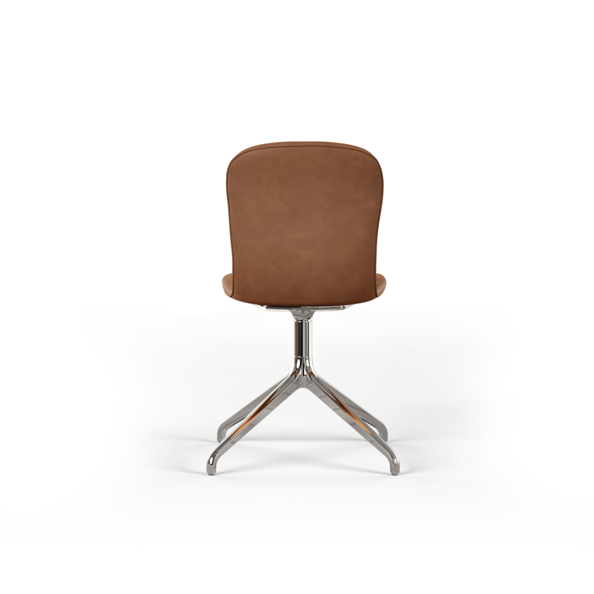 Chair no. One S1 Polished Swivel - Luna Walnut
