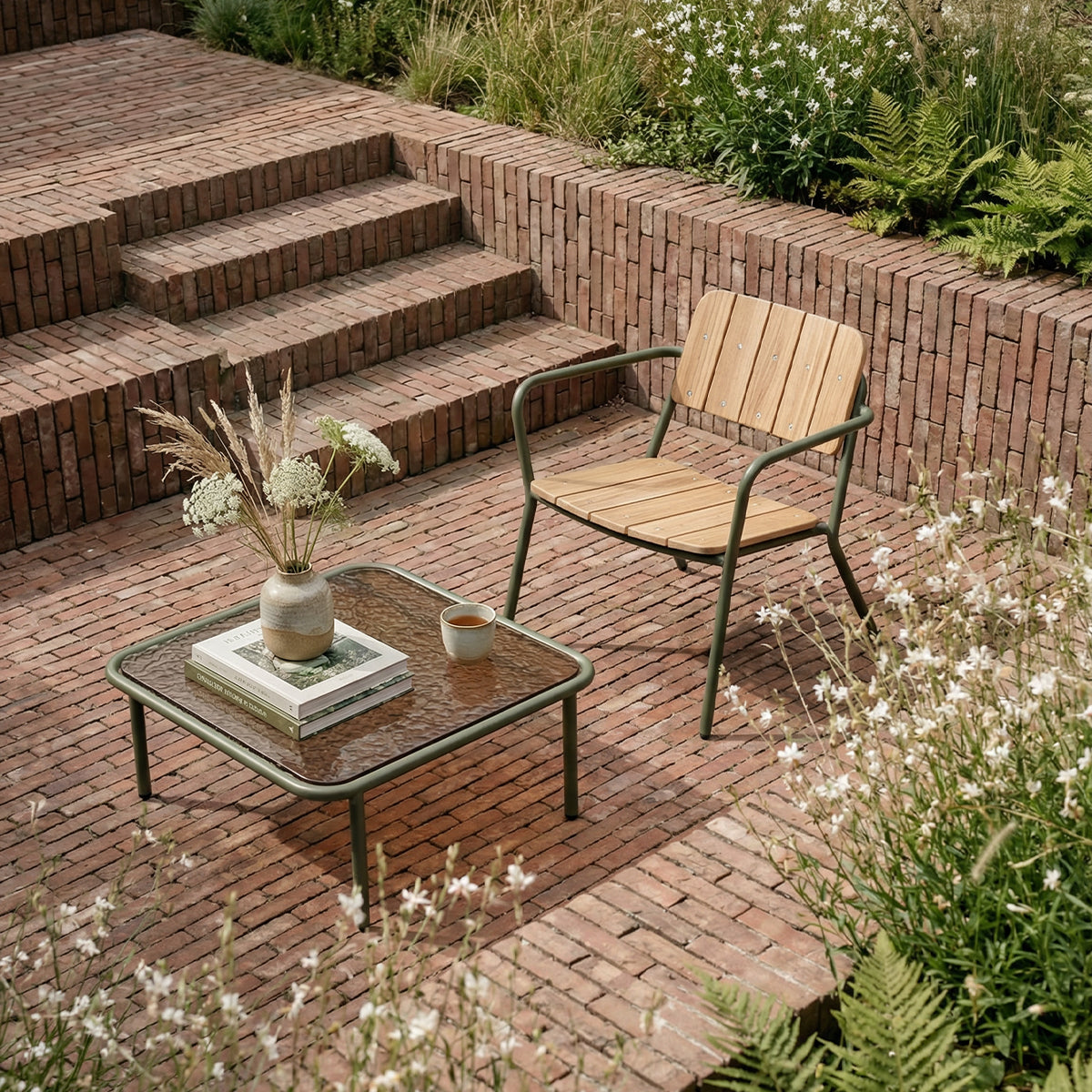 Mollis Coffee Table - Olive