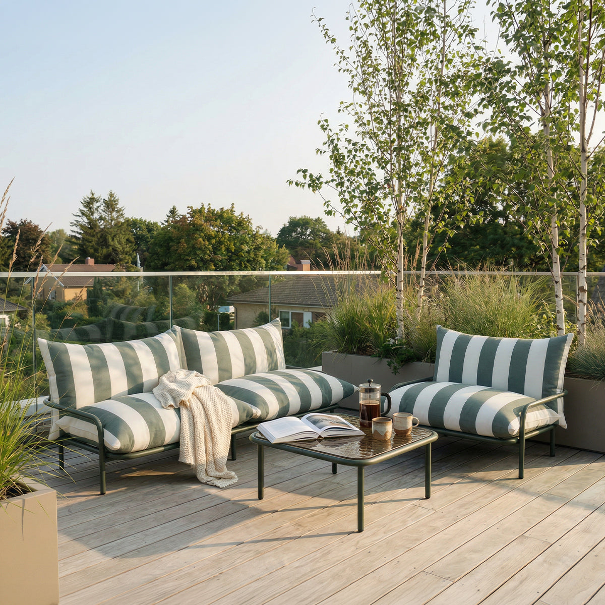 Mollis Coffee Table - Olive