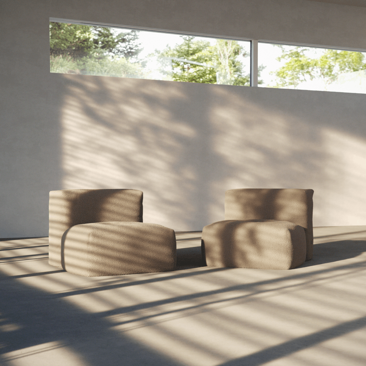 Soft Sofa Indoor - Seat Teddy Brown