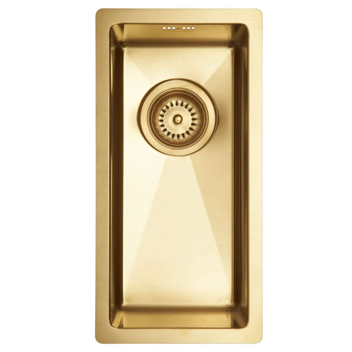 Kubus 180 Soft køkkenvask, PVD Sand