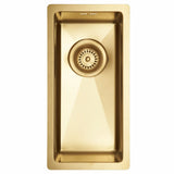 Kubus 180 Soft køkkenvask, PVD Sand