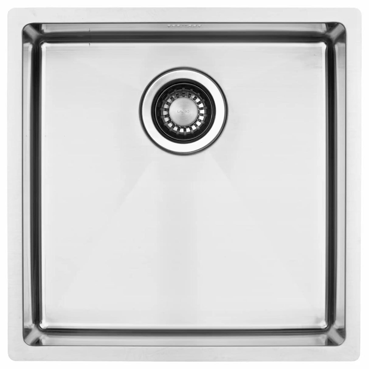 Kubus 400 Soft køkkenvask, Rustfrit stål