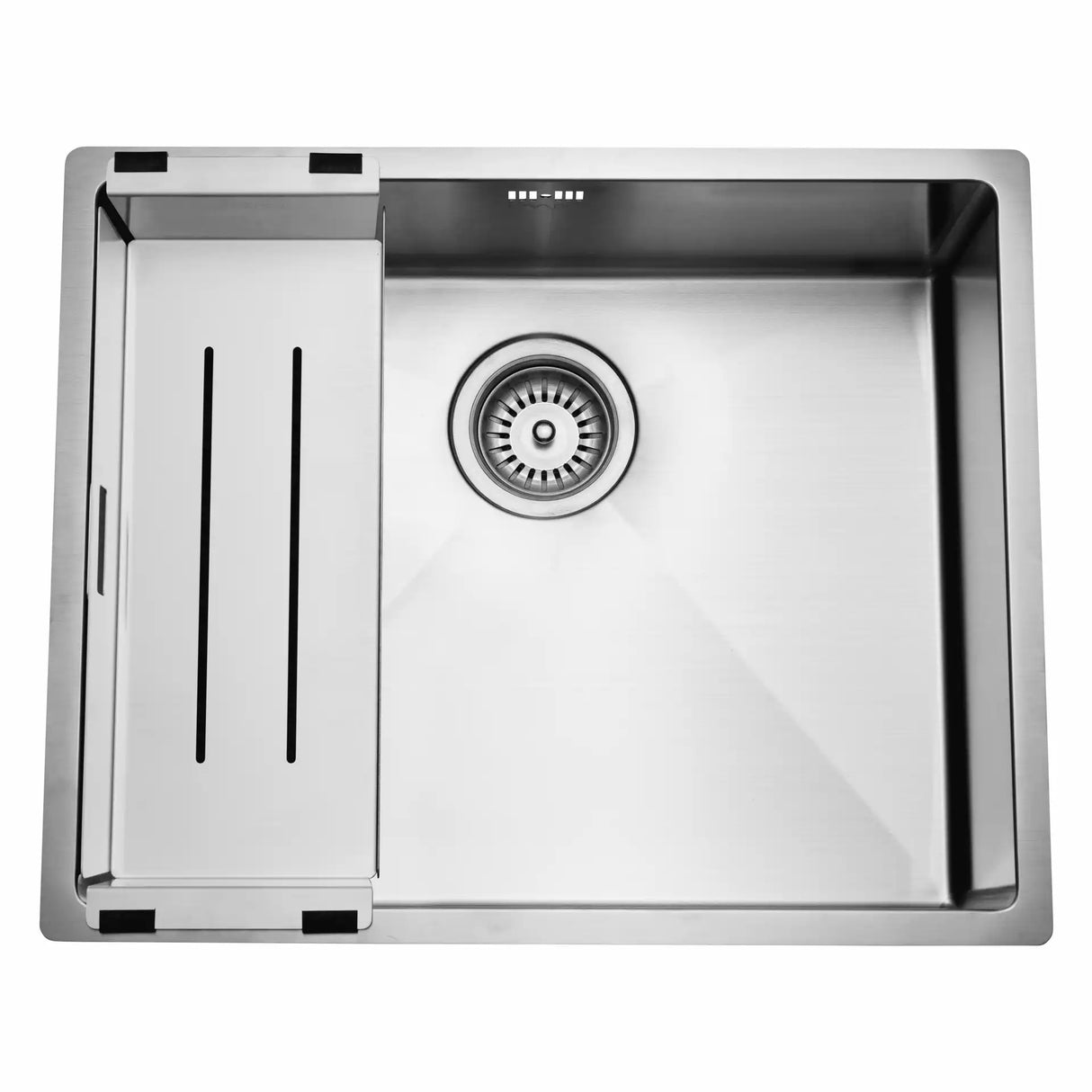 SKYLLESKÅL TIL KUBUS VASKE, RUSTFRIT STÅL