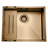 SKYLLESKÅL TIL KUBUS VASKE, PVD SAND