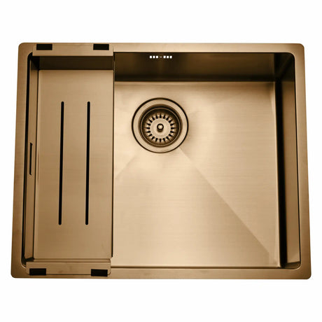 SKYLLESKÅL TIL KUBUS VASKE, PVD SAND