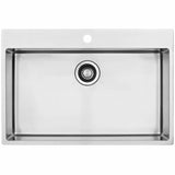 KUBUS 720 SOFT KØKKENVASK, RUSTFRIT STÅL