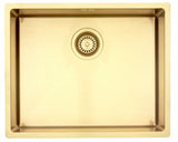 Kubus 500 Soft køkkenvask, PVD Messing