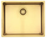 Kubus 500 Soft køkkenvask, PVD Sand