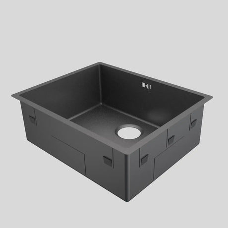 Kubus 500 Soft køkkenvask, PVD Shadow