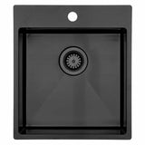 Kubus 440 Soft køkkenvask, PVD Shadow