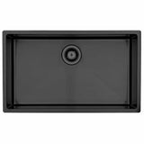 Kubus 700 Soft køkkenvask, PVD Shadow