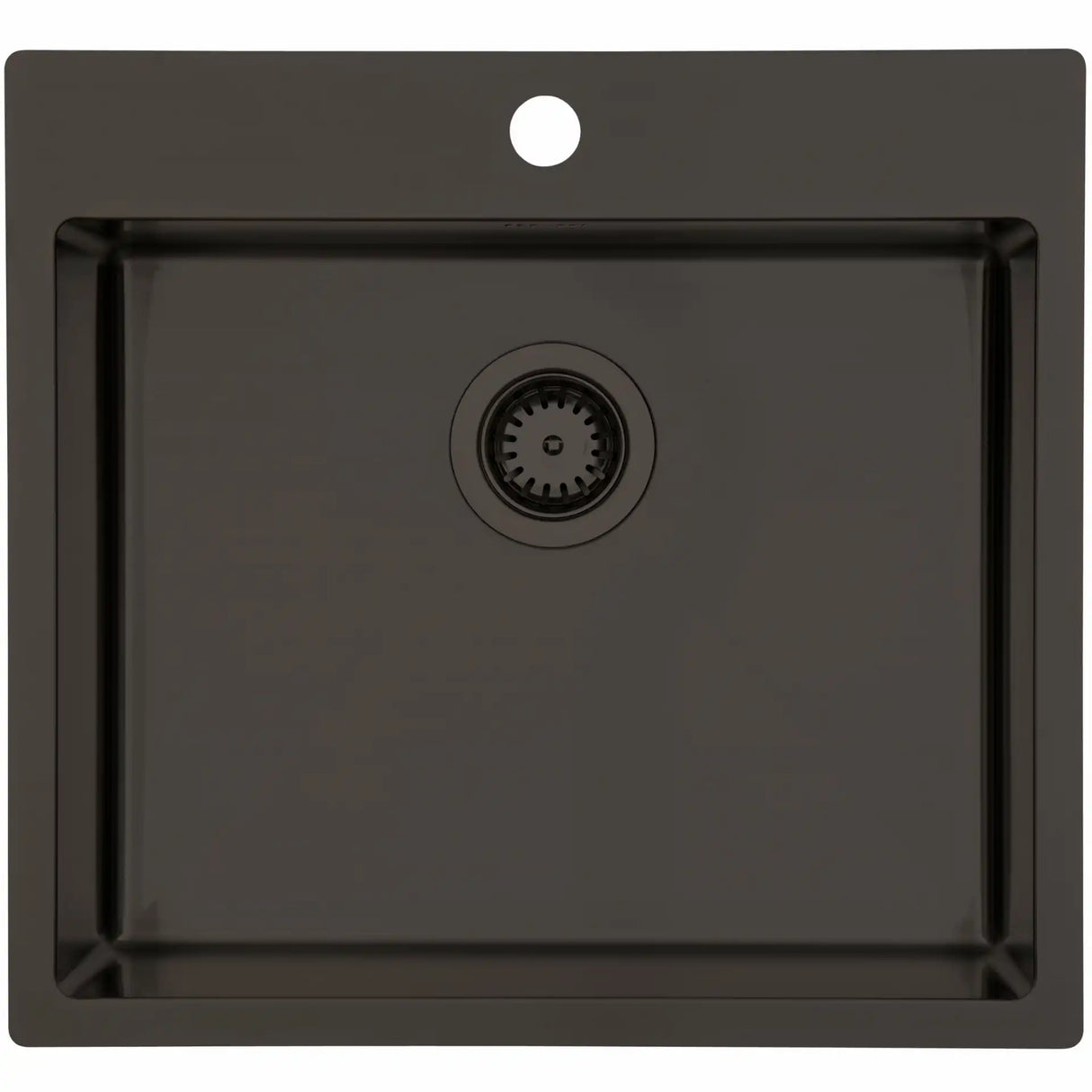 Kubus 540 Soft køkkenvask, PVD Dark Bronze
