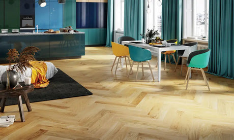 Eg Sildeben Caramel, børstet natur matlak