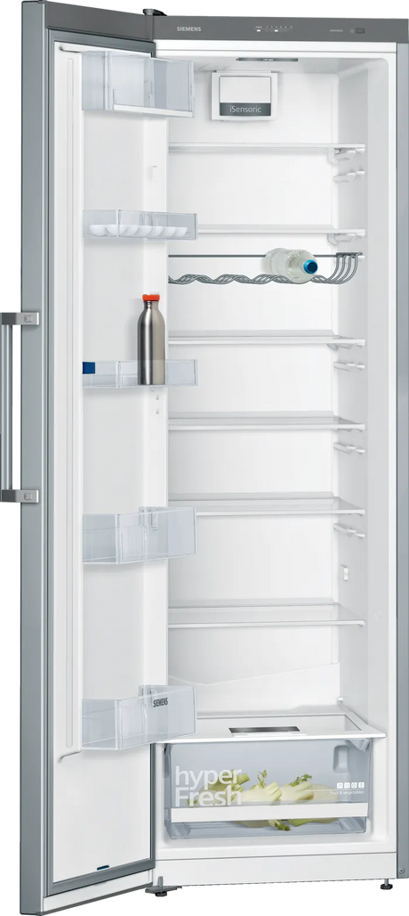 iQ300 Køleskab 186 x 60 cm Fingeraftrykafvisende børstet stål - KS36VFIEV