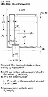 Bordemfang 80 cm flush installation - Siemens iQ700 - LD88WMM65