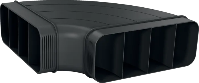 Fladkanal 90 ° horistontal - HZ9VDSB1