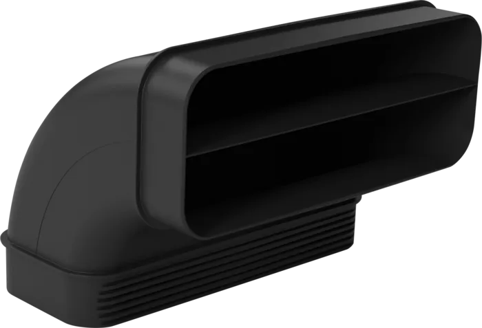 Fladkanal 90 ° vertikal L til 70 cm dyb - HZ9VDSB2