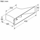 Sokkel ventilation - Del til luftkanal - HZ9VRPD1