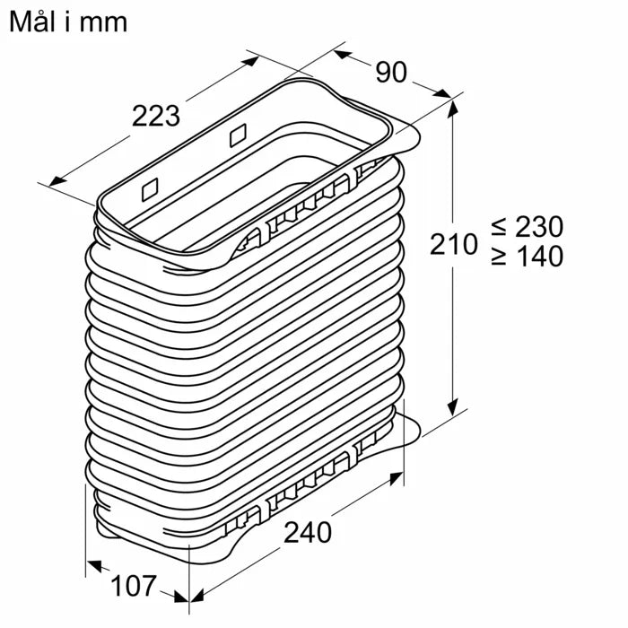 Fladkanal forbindelsesbøsning - HZ9VDSS2