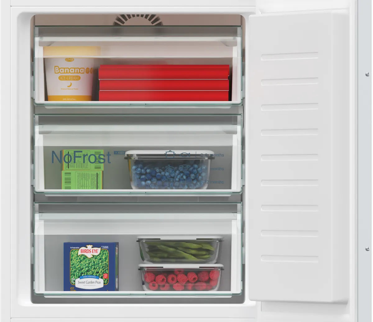 iQ300 Integrerbart køle-/fryseskab 177.2 x 54.1 cm glidende hængsel - KI86NVSE0