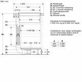 Kogeplade 80cm Induktion m/indb. Emfang HC og overflademontering med ramme - Siemens iQ700 - EX870NX68E