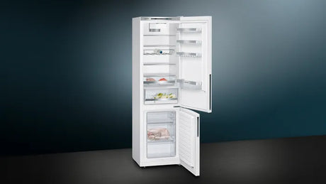 iQ500 Køle-/fryseskab 201 x 60 cm Hvid - KG39EAWCA